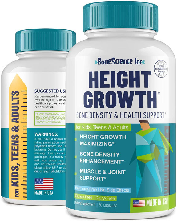 BoneScience Inc Height Growth Maximizer Natural Peak Height