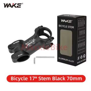WAKE A001 Stem Riser Stang Sepeda 17 Derajat Oversize OS 31.8mm 70/80/100/110mm Alloy MTB