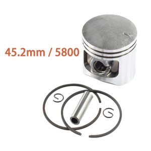 1Set Piston Component For 5200/5800 Chainsaw Series 45/45.2mm