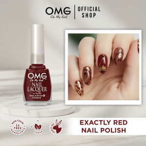 OMG Nail Lacquer 10ml - Exactly Red