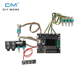 Diymore ไมโครโฟน Ktv MT21S รุ่นตะกั่ว DC 12-24V และเครื่องเสียงแบบ All-In-One เครื่อง2.1ช่องบอร์ดแอมป์บลูทูธ50W + 50W + 100W