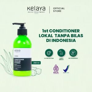 Kelaya Conditioner Rambut Rontok 250ml - Treatment Leave On Vitamin Kusut Serum Kepala Condisioner