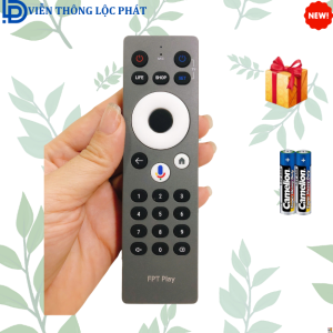 Remote điều khiển FPT Play Box điều khiển đầu thu FPT Play Box - Tặng kèm 2 pin