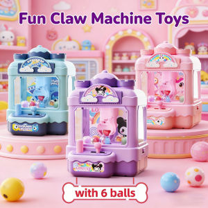 Fun Claw Machine Toys for Kids Catching Small Beads Twist Egg Educational Desktop Game for Kids