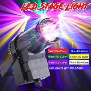 Illumsolid Lampu Disco laser sensor suara musik sorot panggung LED RGB DMX512 240V 30W YS-P01