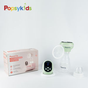 Popsykids Rechargeable Breast Pump Portable – Wireless Pompa ASI Portable – Food Grade BPA Free Automatic Handy Electric Breast Pump Portable