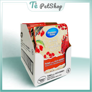 [Gói 70g] Pate Snappy Tom Trái Cây Mix cá ngừ mèo kén ăn cũng thích mê