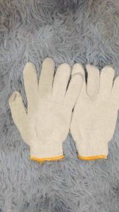 ถุงมือทำงาน ถุงมือผ้า ถุงมือสีขาว ขนาด 700 กรัม สีขาว(58บ./โหล)