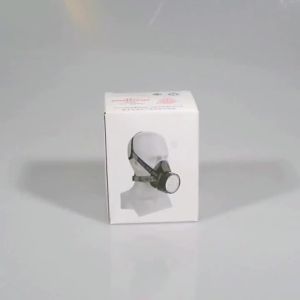 Black Half Face Chemical Respirator Dust Gas Mask Work Mask For Industrial Polishing Spraying Painting Organic Vapor2026