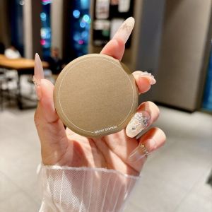 HULEQQI 360° Rotation ic Mirror Phone Holder Portable ic Bracket Makeup Mirror Phone Holder Flip Mirror Stand Multifunctional Phone Grip Stand Travel