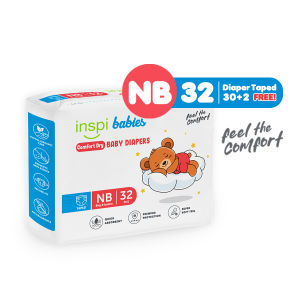 INSPI Babies Comfort Dry Baby Diaper for Baby Taped Newborn - Large Pack of 1 Baby Needs - free shipping