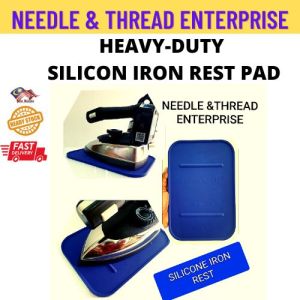 IRON REST PAD / SILVER STAR HEAVY-DUTY SILICON IRON REST (READY STOCK)