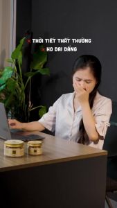Viên Ngậm Gừng An Khương Cay thơm đậm vị Giảm Ho Đau Bụng Kinh Giải Cảm - Gừng Kỳ Sơn