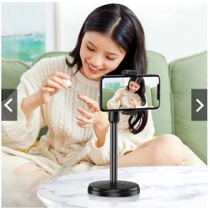 [MALL] giá đỡ điện thoại chân đế để bàn dùng livestream quay video ghi hình xoay 360 độ - Chính hãng miDoctor