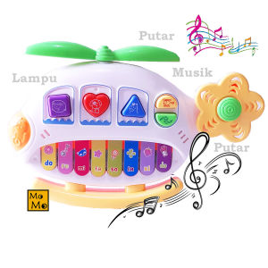 AA Toys Pat Drum and Piano New - Mainan Anak Perempuan / Mainan Anak Laki Laki / Mainan Piano