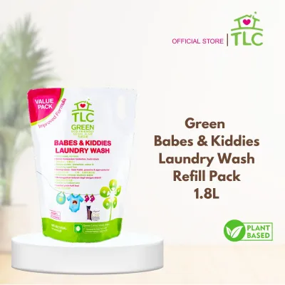 TLC Green Babes & Kiddies Laundry Wash 1.8L (Refill Pack)
