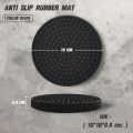 Black Bar Mat Rubber Bar Service Mat, PVC Heat-resistant Drain Mat Bar Spill Mat, Food Safety Quality Drip Mat, Stylish Bar Mat for Spills, Anti-Slip Countertop Mat Bar Accessories, Great Mat for Bar, Kitchen, Restaurant. 