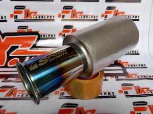 KNALPOT MOBIL SPOON SPORT SEMI STAINLES BAS GAHAR