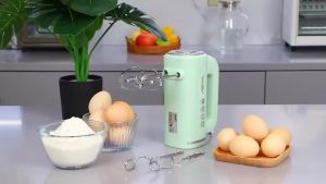 Sonifer Electric Hand Mixer Portable 5 Speed with push eject Professional Baking Household Mixer