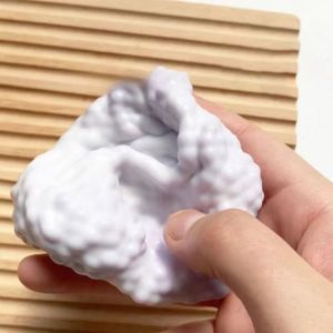 NOBLELYN Ice Skin Squeez Table Toys Ultra-thin Stress Reliever Stress Relieving Toy Cute Super Soft Feel Decompression Fidget Toys for Kids Teens