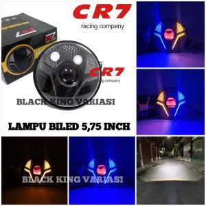 Lampu projector Led Biled 575 inch Headlamp Reflektor Biled LED 5.75 Inch Universal Lampu Motor Mobil