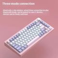 AL75 V2 Wireless BareBone Keyboard Kit 75% GASKET RGB Hot Plug Custom Aluminum Keyboard with Knob. 