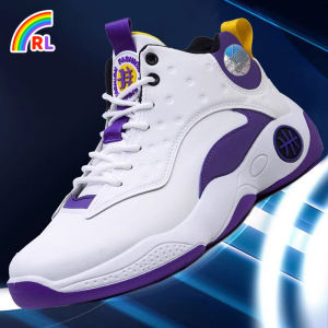 New Korean Sports Basketball Shoes Rubber Sneakers Fashion non-slip Men Basketball Shoes