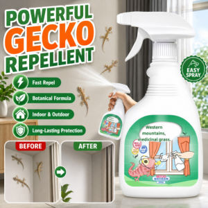 Gecko Repellent Spray Powerful Indoor Outdoor Long Lasting Effective Home Use Lizard Deterrent Pest Control Repellent