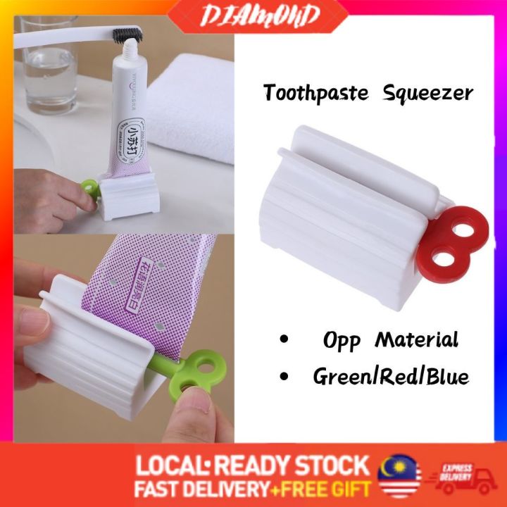 Toothpaste extruder portable rotary/pressed tube toothpaste Lazada