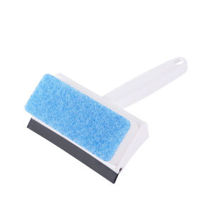 Glass Brush Window Glass Cleaning Brush Toilet Kitchen Tile Wall Double-Sided Glass Wiper Bathroom Mirror Shower Home Cleaning Tools 4215