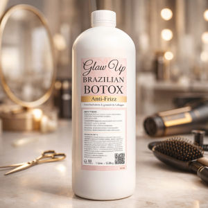Keratin Contain Hair Treatment 1Liter Nourishing Damaged Reduces Frizz Suitable for Dry Brazilian Hair Botox Frizz-Free Natural Straight