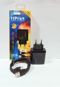 Charger RLM 11 PRO+ 120W SuperDart Power Adapter Fast Charger Support Fast Charging