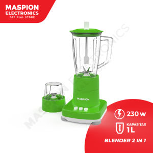 Maspion Blender Plastik 2 in 1 - MT1272PL - GRATIS ONGKIR Jabodetabek