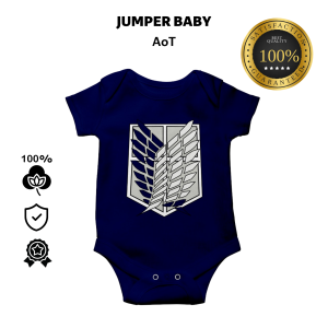 Baju Bayi Jumper Romper Jumsuit Baby Newborn 0 12 Bulan Karakter Kartun Anime Lucu AOT Avengers Goku Toy Story Daisy Hadiah Hampers Kado Lahiran