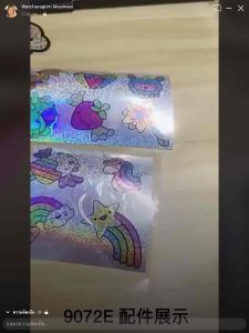 สติ๊กเกอร์คริสตัล DIY Big Gem ตกแต่งคริสตัลบนสติ๊กเกอร์