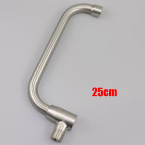 Swinging Faucet Semi-Automatic Rotatable Kitchen Stainless Steel Splash Proof Water Tap 4-Point Interface