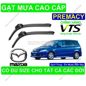 Gạt Mưa Silicon Nano Kính Lái Mazda Premacy Cặp Gạt Mưa K.ính Lái Mazda Premacy Có Đủ Size C.ho Các Đời Xe Premacy