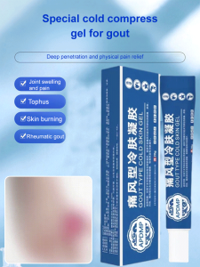 [Quick Pain Relief] Gout Cold Compress Gel Pain Relief Gel Bone Massage Gel Cold Gel for Knee Joints Cold Compress Gel Hand and Leg Joint Pain Relief Cream