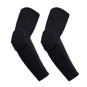 Arm Sleeve Pad Pelindung Lengan Untuk Basket Futsal Bersepeda