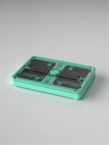 Penyimpanan/Tas/Keranjang Storage Lipat Transparan plastik penyimpanan plastik Kapasitas ekstra besar kontainer tempat penyimpanan