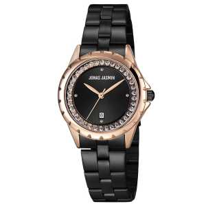 Original Jam tangan jonas jasmin - Rantai Stainless - Mewah elegan - Jam Tangan wanita - Tanggal aktif - Jam tangan kasual wanita