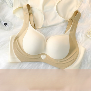 Womens Summer Thin Bra Lift Up Nude Feeling Traceless Underwear Support Bra