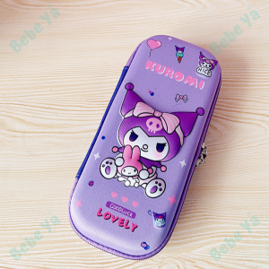 Sanrio Kuromi Pencil Case For School - Cute Melody Cinnamonroll Pochacco Large Capacity Pencil Box Kotak Pensil 库洛米文具盒