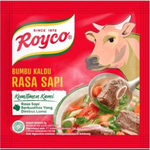 Royco Bumbu Kaldu Penyedap Makanan Rasa Sapi dan Ayam Isi 12 x 8gr Royco Sachet Renceng