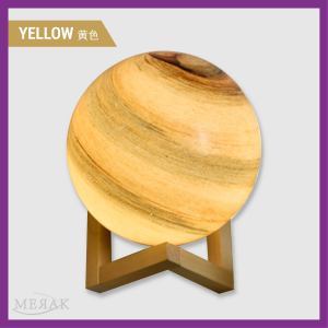 LED USB Glass Planet Moon Night Light Lamp Bedside Bedroom Desk Table Decor Lampu Bilik Tidur Meja Malam Kaca LED玻璃星球灯