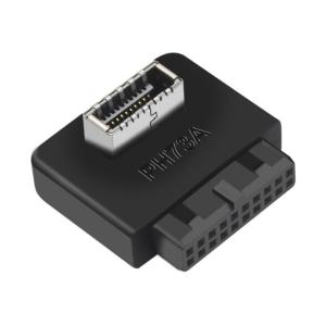 USB Front Panel Adapter Vertical USB Header Adapter USB 3.1 TypeE to USB3.0 19/20Pin Header Converters for Type C