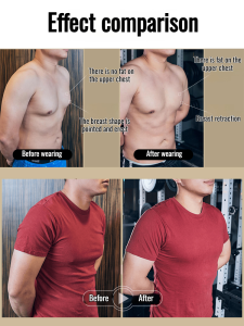 Dao Yao Mens New Tank Top Founder Slimming Chest Shaping Chest Tummy Tuck Tank Top