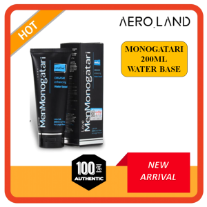 200ML Monogatari Sex Lubricant for Men Anus Lubrication Minyak Pelincir Original Thick Water Base Women Sex Oil
