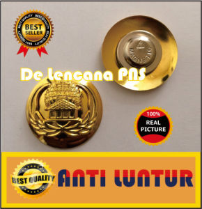 PIN KORPRI ASN WARNA EMAS TIDAK AKAN LUNTUR \ LENCANA PNS