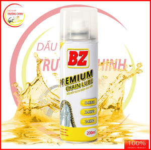 Dưỡng sên bôi trơn sên BZ Premium Chain Lube cao cấp không văng 200ML 450ML